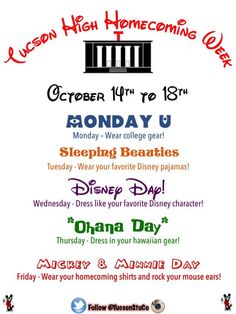 an advertisement for the upcoming disney day