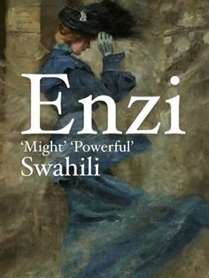 the cover of enzi's novel, night - powerful swahli