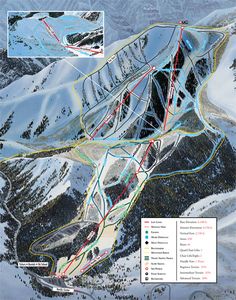 a map of the ski area shows where to go