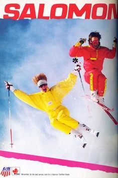 a man flying through the air while riding skis