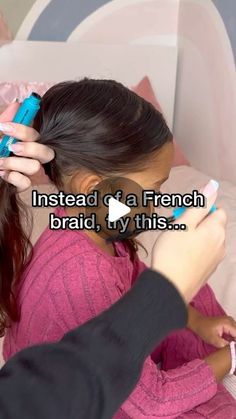 How Do You French Braid Your Own Hair, French Bubble Braid Tutorial, French Plates Hairstyles, Easy French Braid For Beginners, Cute French Braid Hairstyles, How To French Braid Your Own Hair, French Braid Hack, French Braiding