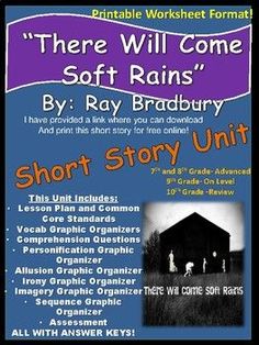 there will come soft rains by ray bradbury short story unit