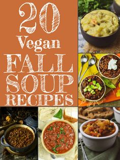 20 vegan fall soup recipes that are easy to make, delicious and tasty