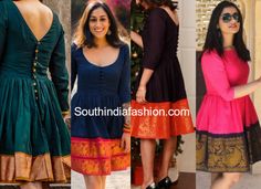 Sewing Dresses For Women, Frocks And Gowns, Cotton Short Dresses, Frock Dress, Frock Fashion, Long Dress Design, Chiffon Fashion