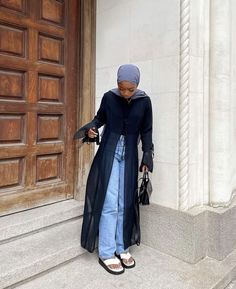 Hijabi Spring Outfits, New Hijab, Smart Casual Women Outfits, Street Style Outfits Casual, Modest Summer Fashion