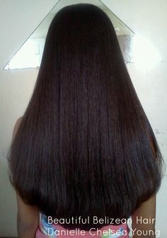 Belizean Natural flat ironed hair Natural Flat Ironed Hair, Natural Hair Flat Ironed, Flat Ironed Hair, Open Hair, Waist Length Hair, Styles Braids, Flat Irons, Long Hair Pictures, Lustrous Hair