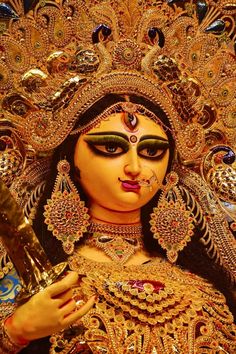 Mahisasur Mardini, Durga Maa Pictures, Goddess Kali Images, Dog Drawing Simple, Saraswati Photo, Lord Durga, Durga Ji, Devi Images Hd, Bengali Art