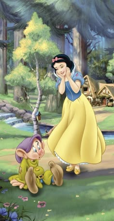 snow white and the seven dwarfs from disney's snow white and the seven dwarfs