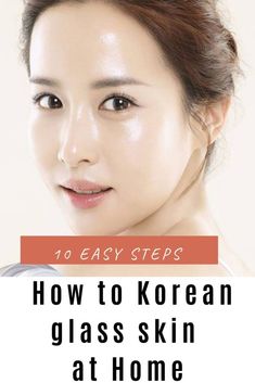 Get "Korean Glass skin naturally at home" following this DIY skincare regimen that will help you to achieve glass skin Korean Glass Skin At Home, Homemade Skin Toner, Skin Lightening Diy, Remedies For Glowing Skin, Korean Skin Care Secrets, Haut Routine, Korean Glass Skin, Clear Skin Face, Skin Face Mask