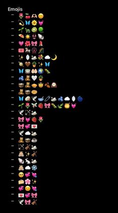 the letter f is made up of many different emoticions