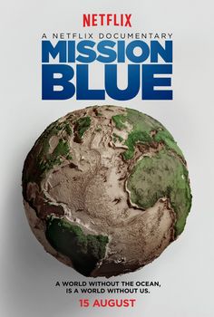 the poster for netflix's mission blue