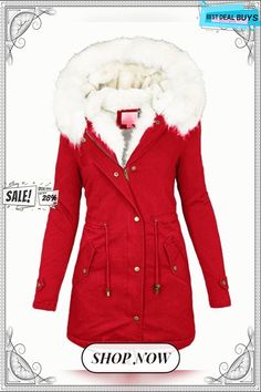 Women's Winter Jacket Parka Hoodie Jacket Hooded Parka For Winter, Winter Cotton Hoodie Outerwear, Hooded Parka For Cold Weather, Warm Long Sleeve Winter Hooded Jacket, Winter Wear Hooded Parka For Cold Weather, Winter Hooded Parka For Cold Weather, Long Sleeve Parka With Detachable Hood For Cold Weather, Winter Wear Hooded Jacket, Hooded Cotton Outerwear For Cold Weather