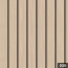 the side of a wooden wall with vertical slats in light brown and dark wood