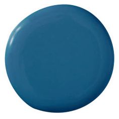 a blue frisbee on a white background