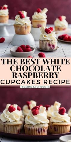 the best white chocolate raspberry cupcakes recipe