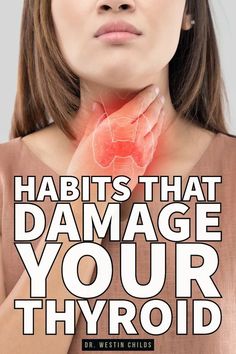 Just like there are good habits for your thyroid there are also bad habits. And these bad habits can actually HARM your thyroid. The unfortunate truth is that many thyroid patients aren't even aware that they exist which means that they may be unknowingly doing these habits. Among these bad habits include things that you could be eating, stress, lack of sleep, and more. Learn more about these habits so you can avoid them and improve your thyroid naturally. Thyroid habits | hypothyroidism. Goitre Thyroid, Hypothyroid Diet, Thyroid Awareness Month, Thyroid Exercise, Low Thyroid Remedies, Thyroid Levels, Everyday Habits