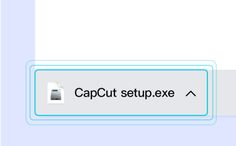 a computer screen with the capt set up exe button highlighted in blue and white