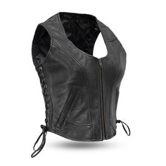 Women Leather Biker Vest, Black Leather Vest, Hunting Vest Slim Fit Motorcycle Vest, Vintage Leather Vest, Racer Leather Vest, Bomber Vest.  "Unlock the Ultimate Shopping Experience! ✪GIFT Show your love and appreciation for your loved ones with our high-quality leather products, perfect for: - Mom - Dad - Brother - Sister - Daughter - Son  - Girlfriend - Boyfriend - Grandma - Grandpa Our leather goods make thoughtful gifts for any occasion, symbolizing your love and care for those special indiv Motorcycle Leather Vest, Punk Mode, Women Leather Vest, Black Leather Vest, Denim Vests, Motorcycle Vest, Biker Vest, Lace Vest, Motorcycle Leather