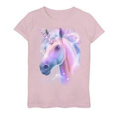 She'll love the look of this Girls 7-16 Unicorn Face Gradient Shine Graphic Tee. Crewneck Short sleevesFABRIC & CARE Cotton Machine wash - Delicate Imported She'll love the look of this Girls 7-16 Unicorn Face Gradient Shine Graphic Tee. Licensed Character She'll love the look of this Girls 7-16 Unicorn Face Gradient Shine Graphic Tee. Size: Small. Color: Pink. Gender: female. Age Group: kids. Unicorn Face, Girls Tees, Fabric Care, Graphic Tee, Girl Outfits, Graphic Tees, Tops & Tees, Top Outfits, Mens Graphic Tshirt