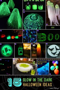 glow in the dark halloween decorations for kids and adults to make with their own hands