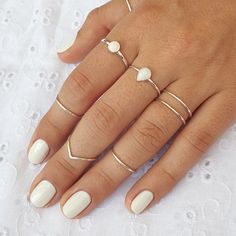 Sterling Silver Super Fine Simple Ring Best Hair Removal Cream, Best Makeup Primer, Sterling Silver Rings Simple, Unique Ring Designs, Manicure Inspiration, Green Nail Polish, Moonstone Ring Sterling Silver, Art Ring, Cosmetic Shop