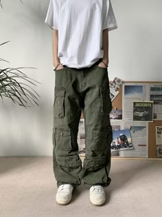 Women Pants Size Chart, Y2k Cargo Pants, Cargo Pants Style, Pants Outfit Men, Overalls Men, Casual Pants Style, Trendy Pants, Streetwear Pants, Cargo Pants Outfit