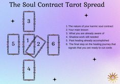 the soul contract tarot spread