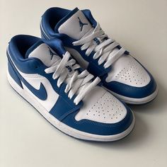 Size 5.5 Jordan 1 Low Marina Blue 2022 Dc0774-114 Worn Once, Have Some Creasing, Please Check Photos No Box. Will Be Shipped In Solid Postal Box Air Jordan 1 Low Marina Blue, Jordan 1 Marina Blue, Jordan 1 Low Marina Blue, Marina Blue, Womens Jordans, Air Jordan 1 Low, Jordan 1 Low, Jordan Shoes, Jordan 1