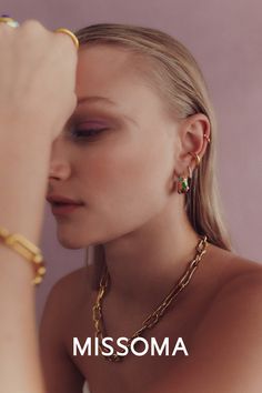 Make it molten with show-stopping sculptural shapes. Discover hoops and earrings, in silver or gold. Our best selling styles pair molten metals with hand-cut semi-precious gemstones.