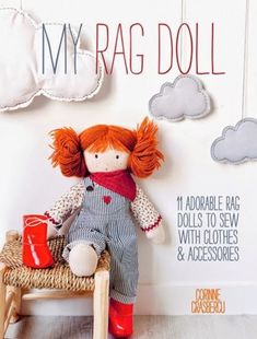 the book cover for my rag doll