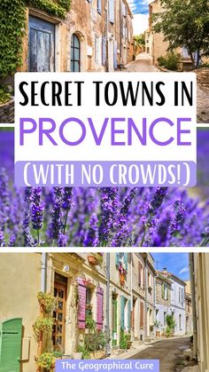 Pinterest pin for Charming Hidden Gems in Provence History Book, Unusual Things, European Vacation