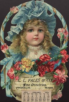 Alenquerensis: Victorian Calendars Victorian Pictures, Victorian Valentines, Victorian Paintings, George Nelson, Antique Paper