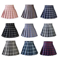 Printed Ladies A-Line Skirt, Punk Skirt, Gothic Skirt, Steampunk Skirt, Mini Skirt, Tartan Skirt, Short Skirt, Sexy Patchwork Female Clothes, Bottom Skirt, Skirt, Pleated Skirt. Looking for that preppy, school girl look. Then look no further than our classic retro tartan skirts for women? These awesome short plaid mini skirts will certainly make a statement with their unique punk inspired designs. High waisted in various colors and styles these striking A lined gothic skirts are a great way to s Harajuku Skirt, Celana Jogger Wanita, Áo Blu, Kawaii Skirt, Preppy Mode, Punk Skirt, Steampunk Skirt, Womens Pleated Skirt, Style Africain