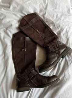 ad eBay - Replay vintage brown leather and suede mid-calf riding boots EU 37/ US 7 #S147 - Buy Now, click the link (eBay) Flat Brown Boots, Brown Flat Boots, Boots With Straps, Women's Riding Boots, Brown Riding Boots, Winter Leather Boots, Brown Suede Boots, Womens Riding Boots, Winter Shoes For Women