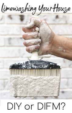 a hand holding a paintbrush over a white block of paper with the words, how do you use it?