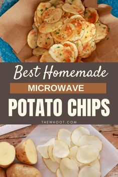 the best homemade microwave potato chips recipe