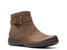 Clark Boots, Clarks Women's, Shoe Carnival, Womens Clarks, Nubuck Leather, Womens Boots Ankle, Ankle Booties, Bootie, Ankle Strap