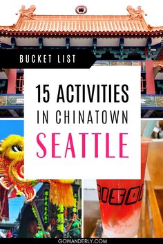 15 must-try experiences and places in Seattle's vibrant Chinatown neighborhood. Tea Houses, Traditional Tea