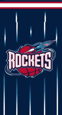 the new york rocketrs jersey is shown in blue and red, with white stripes