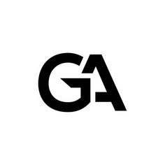 the letter g is made up of letters that appear to be black and white,