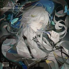 Long White Hair, Oc Manga, Dark Art Illustrations, God Art, Ethereal Art, Dreamy Art, Anime Character Drawing, Aesthetic Icon