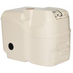 a white cooler is shown on a white background