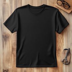 Black Plain Shirts Template, Plain Black T Shirt Template, Tshirt Mockup Free, Black Shirt Mockup, Black Tee Mockup, Black T Shirt Mockup Free, Black Plain T-shirt For Streetwear, Mock Up T Shirt, Social Media Advertising Design