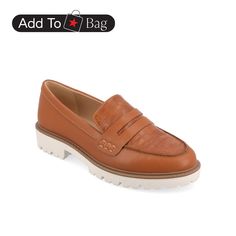 in stock Loafers Online, Walking On Clouds, Journee Collection, Lug Sole, Penny Loafers, Comfortable Fashion, Womens Flats, Loafer Shoes, Loafer Flats