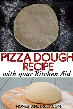 homemade pizza dough recipe with your kitchen aid