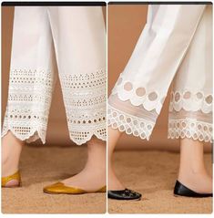 Trouser Design With Lace, Kurti Design Ideas, Kurti Ideas, Women Kurti