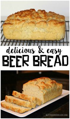 delicious and easy beer bread recipe that is perfect for cold weather