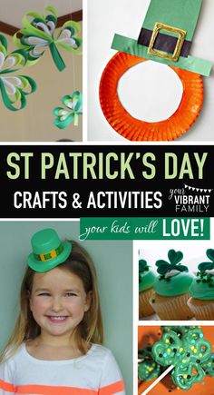 st patrick's day crafts and activities for kids that are fun to do with the kids