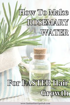 Looking for a natural solution to promote hair growth and improve hair health? Look no further than our DIY rosemary water spray recipe! Click to uncover the benefits. #RosemaryForHair #HairGrowthRemedy #DIYBeauty #HairTipsAndTricks Rosemary Mint Water For Hair Growth, Rosemary Rice Water, Rosemary Spray, Rosemary Hair Growth Spray Diy, Diy Rosemary Water For Hair, Rosemary Water For Hair Growth