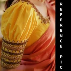 Puff Sleeve Blouse Indian, Blouse Sleeve Designs, डिजाइनर कपड़े, Silk Saree Blouse Designs Patterns, Latest Bridal Blouse Designs, Wedding Saree Blouse, Traditional Blouse Designs, New Saree Blouse Designs, Wedding Saree Blouse Designs